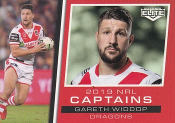 2019 NRL Elite - 2018 Captains #CC13 Gareth Widdop Front